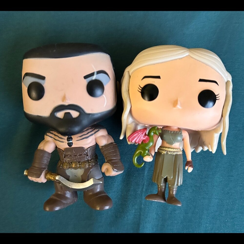 Daenerys & Drogo Funko Pop Figures